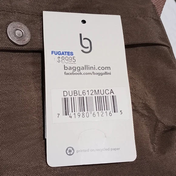 Baggallini Dublin Shoulder Crossbody Bag Detachable Wallet Retired - Picture 13 of 14